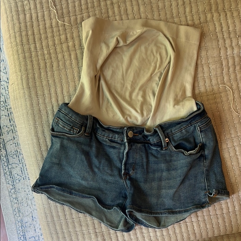 Denim Blue Maternity Blanqi Women's Shorts